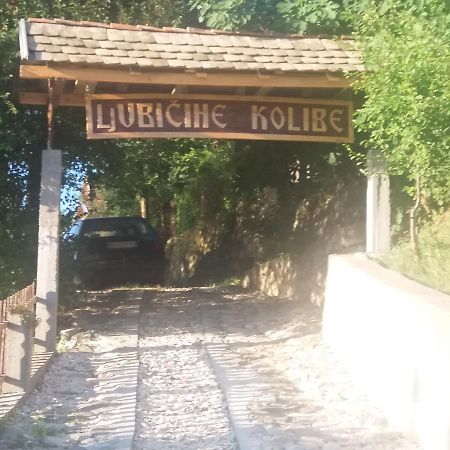 Chalet Ljubicine Kolibe Golubinje Bagian luar foto