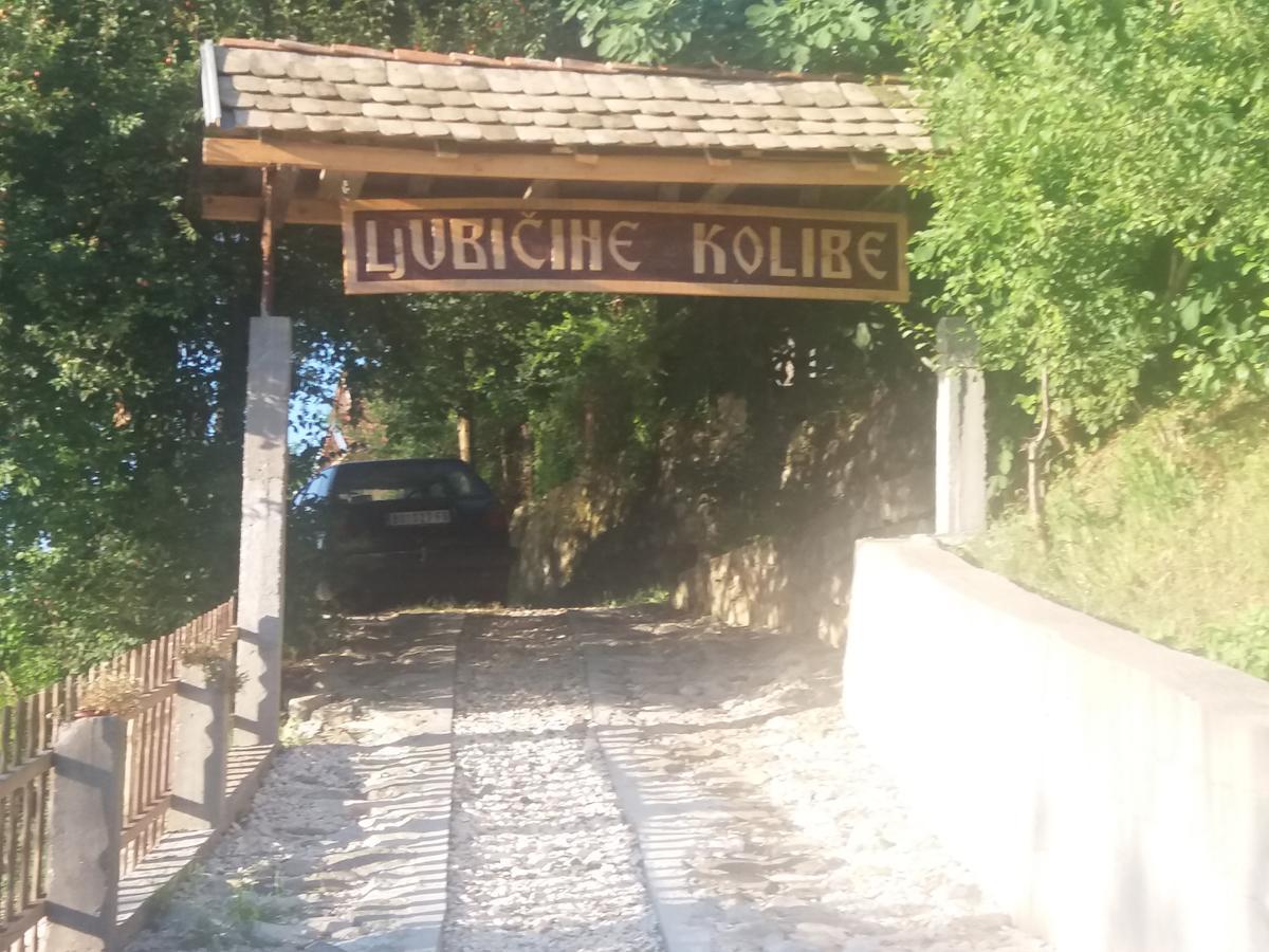 Chalet Ljubicine Kolibe Golubinje Bagian luar foto